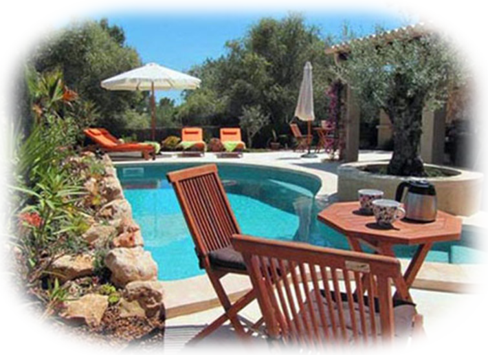 Pool Can Ferran Cala Santanyi Ferienhaus